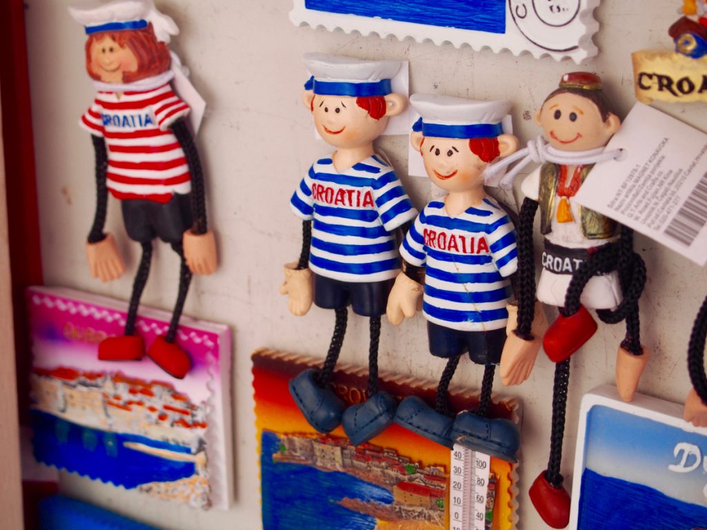 Nautical souvenirs in Croatia