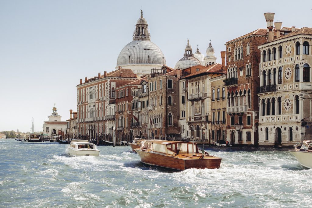Boats in Venice, Italy